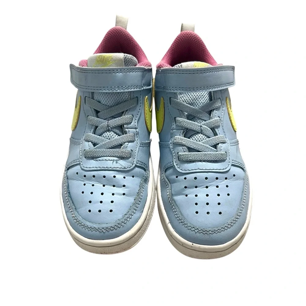Nike 12C Kids Court Borough Low 2 Multicolor Sneakers
